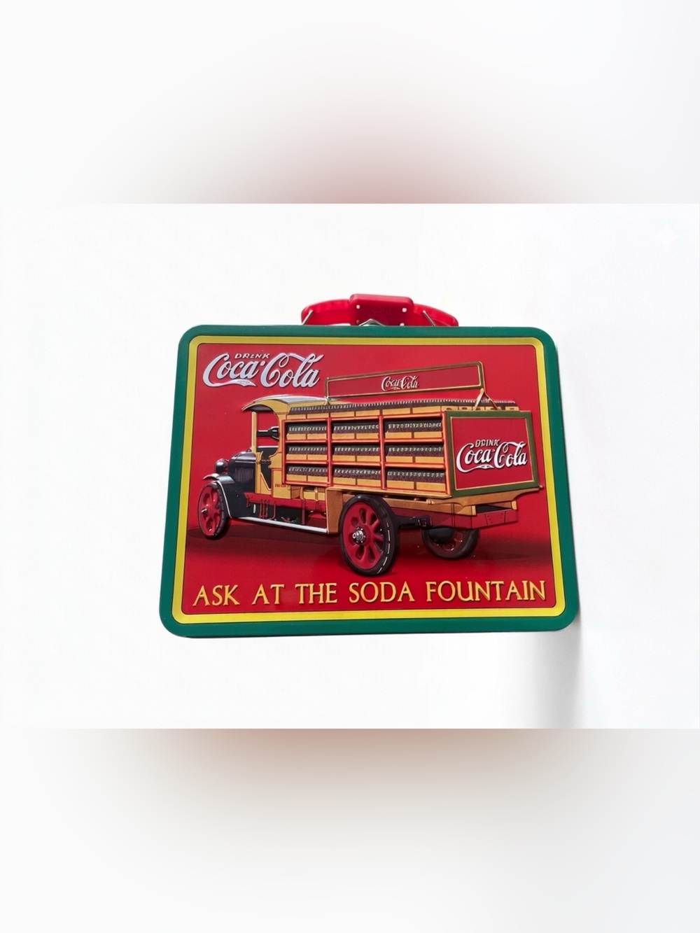 Coca Cola ask at the soda fountain  Lunchbox